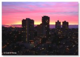 View from inside Coit Tower, Handheld shot through glass!