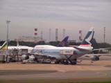 On the ground at Charles de Gaulle airport
