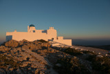 Sunrise at the monastery of St. Simeon
