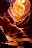 The Upper Antelope Canyon