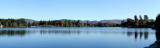 Adirondack High Peaks from Mirror Lake