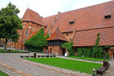 Courtyard of Malbork Castle