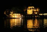 Jagmandir Palace at night