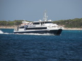 Trasmapi's Ibiza Jet approaching La Savina - September 2011