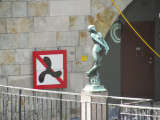 a mermaid lures us down under the northern bridge...