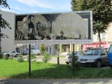 ...but some recognition of Przemysl's Jewish past is nearby