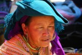 Flower Hmong; Can Cau Market.