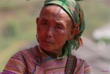 Flower Hmong. Can Cau Market.