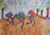 cartoon, Flora, age:6.5