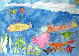 under water, Ernest, age:5