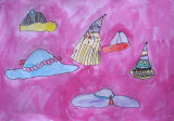 hats, Amber Su, age:5