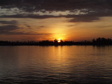 SUNSET ON THE MEKONG