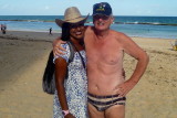 NA PRAIA DE BOA VIAGEM: WINNI UND JEANE P1050009-1.JPG