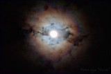 Clouds and Moon Feb 6th