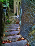 Diagon Alley stairs...