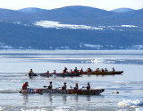 Royal lepage et les autres au quai de l'isle aux coudres