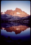 Banner and Ritter Peaks across Garnet Lake