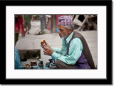 An Elderly Knick Knack Seller
