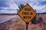 Road Ends In Water (Abiquiu, NM)