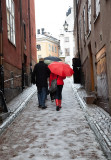 The rainy streets of Old Town