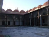 This is an open-air mosque, the first I've been in. There is shade around the sides.