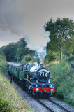 714 climbing out Bishops Lydeyard.