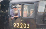 Driver Dorrington in charge of 92203.