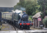 4160 arriving at Williton Station.