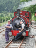 Smiles on the buffers.