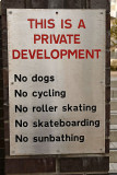 This is a private development