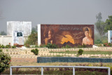 Mural in the park behind the Pakistan Gate