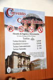 Admission to Las Capuchinas, around US$5 (Q40)