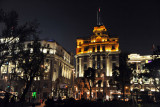 Historic early 20th Century buildings at the north end of the Bund, Shanghai