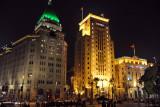 The former Palace Hotel and the Bank of China building, Shanghai