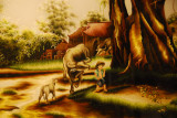 Vietnamese silk embroidery