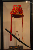 Head dress and knife