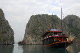 The Binh Minh waiting for our return