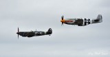 Spitfire and Mustang at SeaFair 2011