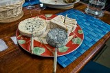 Cheese course after a lunch