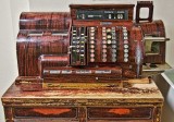 Old cash register