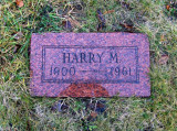 Gravestone in Forest Home Cemetery, Newbrry, Luce, MI.