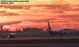 American Airlines A300-605R airline sunset aviation stock photo #8478