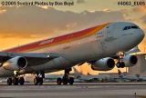 Iberia A340-313 EC-GGS Concha Espina aviation airliner stock photo #4063