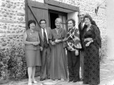 Lucienne, Yves, Maïté, Cécile, Hélène et Gérard