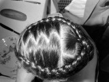 La superbe coiffure de Michèle