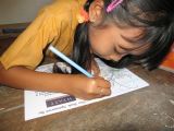 coloring contest while we were there