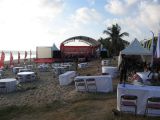 after the big walk, back to the hotel and all I did was lay around the pool
then to the beach to check out the food festival again
(missed the parade, too lazy to get out of the pool lounge chair)