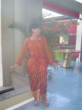 Friday was the one year aniversary of All Season's and the people that work there all dressed in traditional Balinese dress
