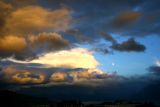 After the storm, half-moon peeping out
