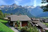 Village and backdrop, Les Diablerets